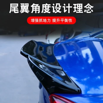 Za Honda Civic Spojler Visoko Kakovostne ABS Materiala Avto Zadaj Krilo Premaz Barve, Zadnji Spojler Za Honda Civic Spojler 2016-2018