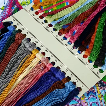 Iris Cvet Šteje Navzkrižno Šiv Kompleti za Tiskane Tkanine Vezenje Needlework Določa 11CT 14CT DIY Ročno Domov Okraski Slikarstvo