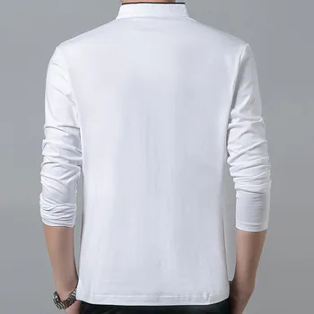 Plus Velikost 4XL Nove Modne blagovne Znamke moška Majica Trdno V Vratu Kratek Sleeve Majica Moški Slim Fit Poletje Priložnostne Mens Majice