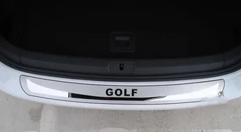 Iz nerjavečega Jekla, Zadnji Odbijač Zaščitnik Stražar Ploščo Trim Fit Za VW Golf 6 Mk6 GTI 2009-2012