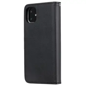 Moški luksuzni Adsorpcije usnjene denarnice primeru iphone11 pro max 6.5 magnetni denarnica usnje ohišje Za Samsung Galaxy Note 10 Pro