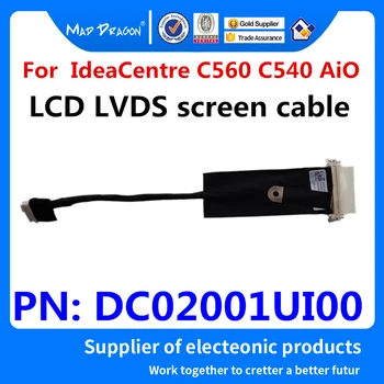 Novi originalni računalnik LVDS lcd Kabel za Lenovo IdeaCentre C560 C540 Večfunkcijski LCD LVDS zaslona kabel ZEA00 kabel LVDS PN: DC02001UI00