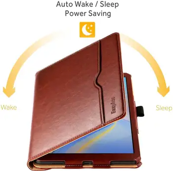 EasyAcc 360 Vrtljivo Ohišje za Samsung Galaxy Tab 10,5 SM-T590 T595 Auto Sleep Funkcija Wake S Svinčnikom Pokrov ležišča