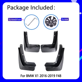 Blatniki so primerni Za BMW X1 F48 2016~2017 2018 2019 Avto Dodatki Mudflap Fender Auto Nadomestni Deli
