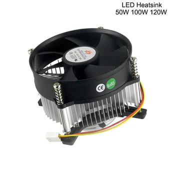 Vroče 20W 30W 50 w 100w high power led heatsink DC 12V led high power LED žarnica radiator