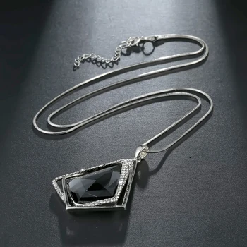 Meyfflin Moda Geometrijske Ogrlice za Ženske Modni Kača Verige Kristalno Izjavo Ogrlice & Obeski Maxi Choker Nakit