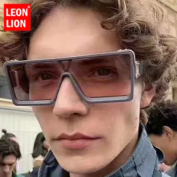 LeonLion 2021 Prevelik Sončna Očala Ženske Retro Sončna Očala Ženske Blagovne Znamke Letnik Očala Ženske/Moški Oblikovalec Oculos De Sol Feminino