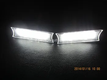 6pcs LED Spredaj Zadaj Branje Svetlobe Nagib Svetilke Doom Žarnica za BMW E90 E91 E93
