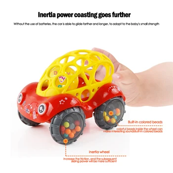 Mehke gume igrača avto vztrajnosti, s colorfulanti padec zanimiva otroška igrača avto okolju prijazen plastike