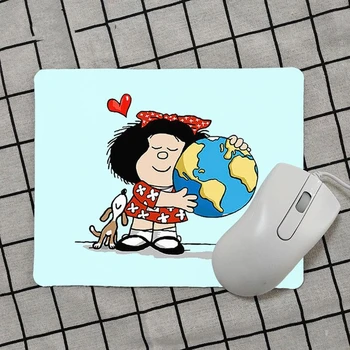 Vrhunska Risanka Mafalda Mouse Pad Igralec Igra Preproge Vrh, Prodaja Na Debelo Gaming Mouse Pad