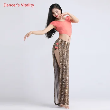 Ženske Ples Trebuh Vrh/ Krilo /set Ples barv Orientalski Ples Začetniki Vadbo Oblačila Uspešnosti kostum, obleke