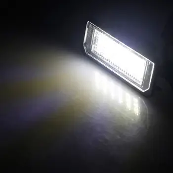2x18SMD Napak LED Številka Licence Ploščo Svetloba svetilke V~W Golf MK4 MK5 MK6 Passat Pad.lo CC Eos SciroccoLicense Število Ploščo