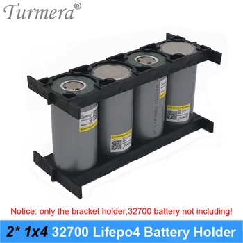 Turmera 32650 32700 Lifepo4 Baterije Škatla za Shranjevanje s 4S 40A BMS 1x4 Nosilec za 12V 7Ah Neprekinjeno Napajanje Baterija Uporaba