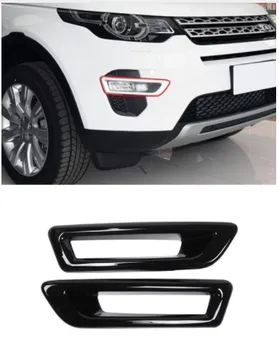 Gloss Črna ABS Chrome Sprednje Luči za Meglo Lučka za Kritje Trim Za Land Rover Discovery Šport 2016 2017 Avto Styling 2 kos
