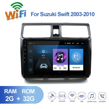 2 din Android 9.1 Avto Vodja Enote Radio Autoradio Navigacija Gps za SUZUKI SWIFT 2003 2004 2005 za obdobje 2006-2010 Stereo Multimedijske Vide