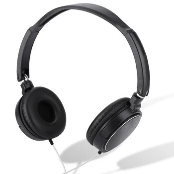 SOONHUA Zložljive Slušalke Žične Glavo-Vgrajeni Stereo HiFi Glasbeni Slušalke FM Auto Search EQ Zvok Preklopiti