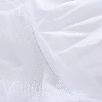 Ženske Poročne 3 Obroče Maxi-Dolžina Petticoat Vrvico Waistband Multi-Layer Žogo Obleke Poročni Obleki Vrveža Crinoline Underskirt