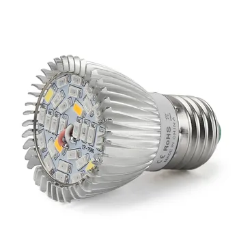 40Pcs/Veliko Debelo LED grow light 28W E27 Celoten Spekter Za uporabo v Zaprtih prostorih Toplogrednih rastlin Šotor Hydroponics Sistem Rastejo Polje AC85-265V