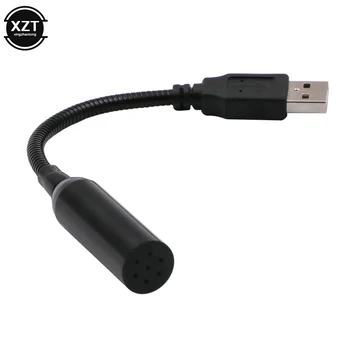 Mini USB-Mikrofon Nastavljiv Desktop USB Mikrofon Anti-Hrup Avdio Prenosni Mini USB Microfone za Računalnik