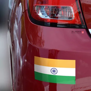 Indijske Zastave Odbijača Nalepka Je Narejena iz trpežnega vodoodpornega Materiala, Indijske Zastave Odbijača Nalepke Indijske Zastave Odbijača Nalepka