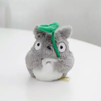 Japonski Hayao Miyazaki Moj Sosed Totoro Plišastih Obesek Igrače Kawaii Živahen Stran Črni Prah Elf Peluche Vibracije Plišastih Lutke