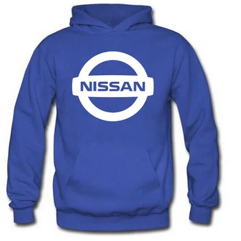 Hoodies Moških Nissan Avto Logo Print Majica Pomlad Jesen Nov Modni Moški pulover s kapuco hip hop harajuku Priložnostne Kapuco Runo trenirko