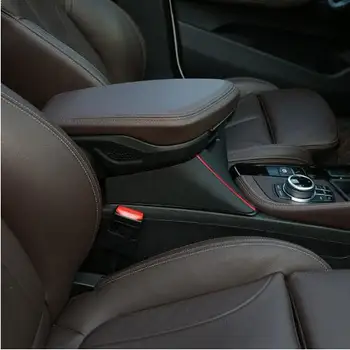 4 Slogi Center Armrest Škatla za Shranjevanje Posode Pladenj Za BMW X1 F48 2016-2019 X2 F47 2018 2019 Avto Dodatki Levi Strani Pogona