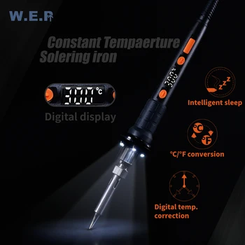 WEP 928D-II lemilo 3 indikatorska lučka Digitalni Temperaturni Popravek LED Digitalni Zaslon Spanja Varstvo Nastavljiva Temperatura