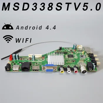 RAM 1G in 4G za shranjevanje MSD338STV5.0 Inteligentno Brezžično Omrežje TV Voznik Odbor Univerzalno Andrews LCD-Motherboard 1024M Android
