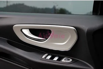 Za Mercedes Benz Vito W447 2016 2017 2018 Ključnih Verige Za Shranjevanje Notranje Oblikovanje Okraskov Chrome Avto Styling Dodatki