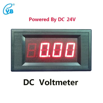 YB5135A DC Voltmeter DC24V Tri in Pol Napetost Meter LED Digitalni Voltmeter Digitalni ICL 7107 DC Voltmeter Powered By DC24V