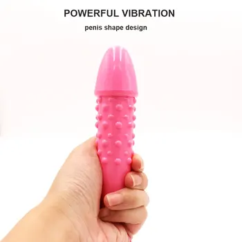 Dildo, Vibrator Dvojni Vibrator Vibracijsko Jajce Bullet Vibrator Za Klitoris Stimulator Spolnih Igrač Za Ženske Masturbacija Erotične Igrače