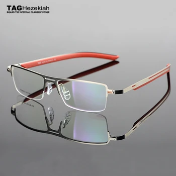 2019 vintage moda OZNAKO Hezekiah blagovne znamke okvirji za očala Računalniške očala, visoko elastična pol - okvir, Pomnilnik očal okvir nerd