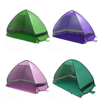 Prenosni plaži šotor!Pop up Samodejno nastavitev beach kampiranje šotor na hitro odpreti na prostem UV50+ zaščito 200*120*130 CM