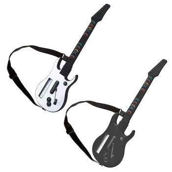 Brezžični Krmilnik z Nastavljivo Traku za Nintend Wiipad Guitar Hero Igre Rock Razredi 2 3 Daljinsko upravljane Gamepad Palčko Konzole