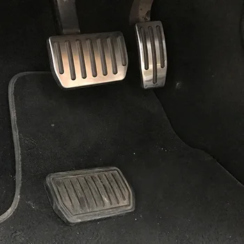 2 Kos Non-Slip Uspešnosti Aluminijeve zlitine Pospeševalnik Stopala Ostali Spremenjen Pedal Blazine, Kit za Tesla Model 3 Zamenjava Zavore