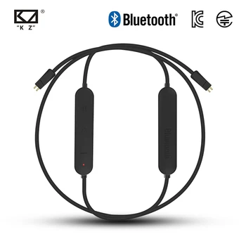 KZ Nepremočljiva Aptx Bluetooth Modul 4.2 Brezžično Nadgradnjo Modula Kabel se Uporablja Originalne Slušalke Slušalke Za ZS10 ZSN Pro ZST