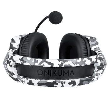 ONIKUMA K8 Gaming slušalke RGB Svetlobe Žične slušalke Šumov Za PC/PS4/XBOX Stereo Slušalke Za Gamer