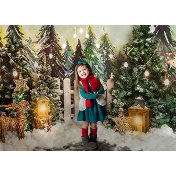 Božič Fotografija Kulise Novo Leto Zima Snežinka Drevo Decor Bleščice Chirldren Rojstni Dan Otroci Studio Fotografijo Ozadja