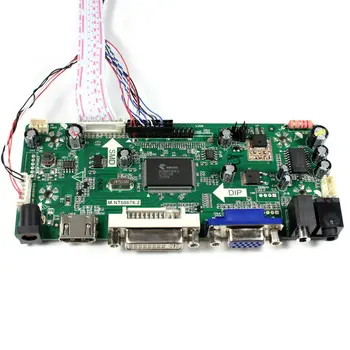 M. NT68676 Voznika Vozilu Komplet za LP156WHB-TLA1 LP156WHB-TLB1 HDMI+DVI+VGA LCD LED zaslon Controller Board
