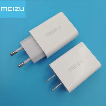 Za Meizu MX6 PRO 5 6 6S 7 Plus 15 16 M15 M16 M3X E3 QC 2.0 Hitro Polnjenje Potovanja EU NAS Power Adapter za Polnilnik 1M USB Tip C Kabel