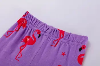 SAILEROAD otroške pižame za Dekleta Obleke Obleke Flamingo Vzorec Baby Dekleta Božič Pižamo More Otroci Oblačila