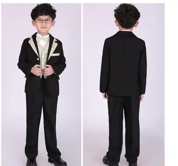 Novi Fantje 2 kom/set Poroko Oblačila za Fantka Formalno Obleko bo Ustrezala Fantje poročno obleko Otrok Tuxedos Stran fant Obleke, 2-15year