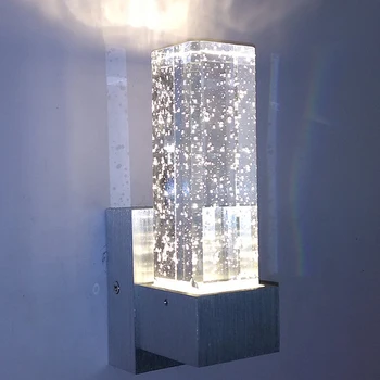 3W Led Notranji Steni Razsvetljavo Sodobno Minimalistično Kristalno Mehurček Stenske Svetilke za Spalnice, dnevne Sobe, Stopnice Hotel Koridor Dekoracijo