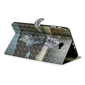 Stojalo PU Usnjena torbica Za Samsung Galaxy Tab A6 10.1 T580 T585 T580N SM-T580 Primere, Funda Tablet Magnetni Zložljiva Capa