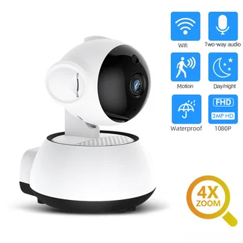 FEISDA Brezžični WiFi Smart Camera 1080P IP Kamero Two-Way Audio Notranji Varnosti HD Night Vision CCTV Kamere Pet Baby Monitor