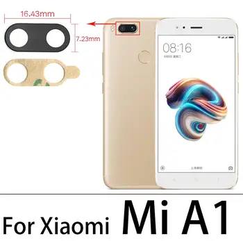 100 Kosov Novih Nazaj Zadnja Kamera, Objektiv Stekla Zamenjava Za Xiaomi Mi A1 A2 Lite A3 Za Max Mix 2 3 Mix2s MiX3 Max2 Max3