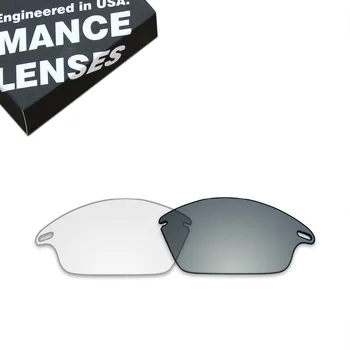 ToughAsNails Zamenjava Leč za Oakley Hitro Suknjič sončna Očala Photochromic Clear (Objektiv Le)