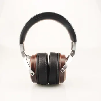 BLON BOSSHIFI B7 Lesene Slušalke Slušalke DJ Kovine, Hi-fi Stereo Slušalke Odprite Zaslon Slušalke Z Zlitine Berilij Voznik
