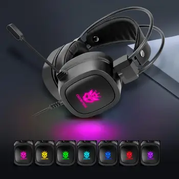 7.1 Gaming Slušalke Slušalke z Mikrofonom za PC Računalnik za Xbox En Profesionalni Igralec Slušalke Surround Slušalke